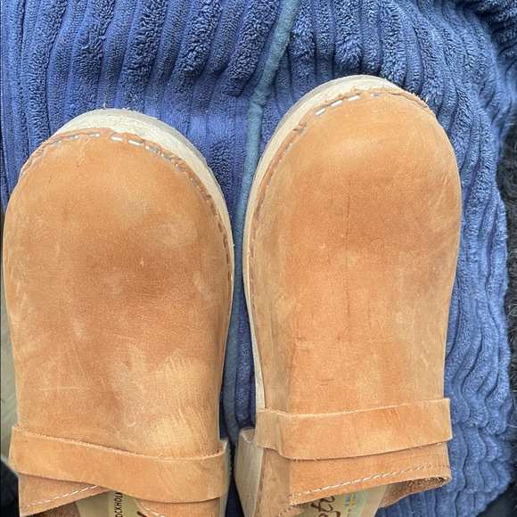 Lotta From Stockholm Brown Leather Clogs - Picture 13 of 15